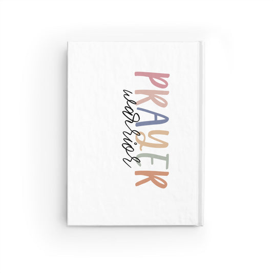 Prayer Warrior Journal - Ruled Line, Inspirational Writing Notebook, Faith Journal for Women, Gift for Christian Friends, Prayer Log
